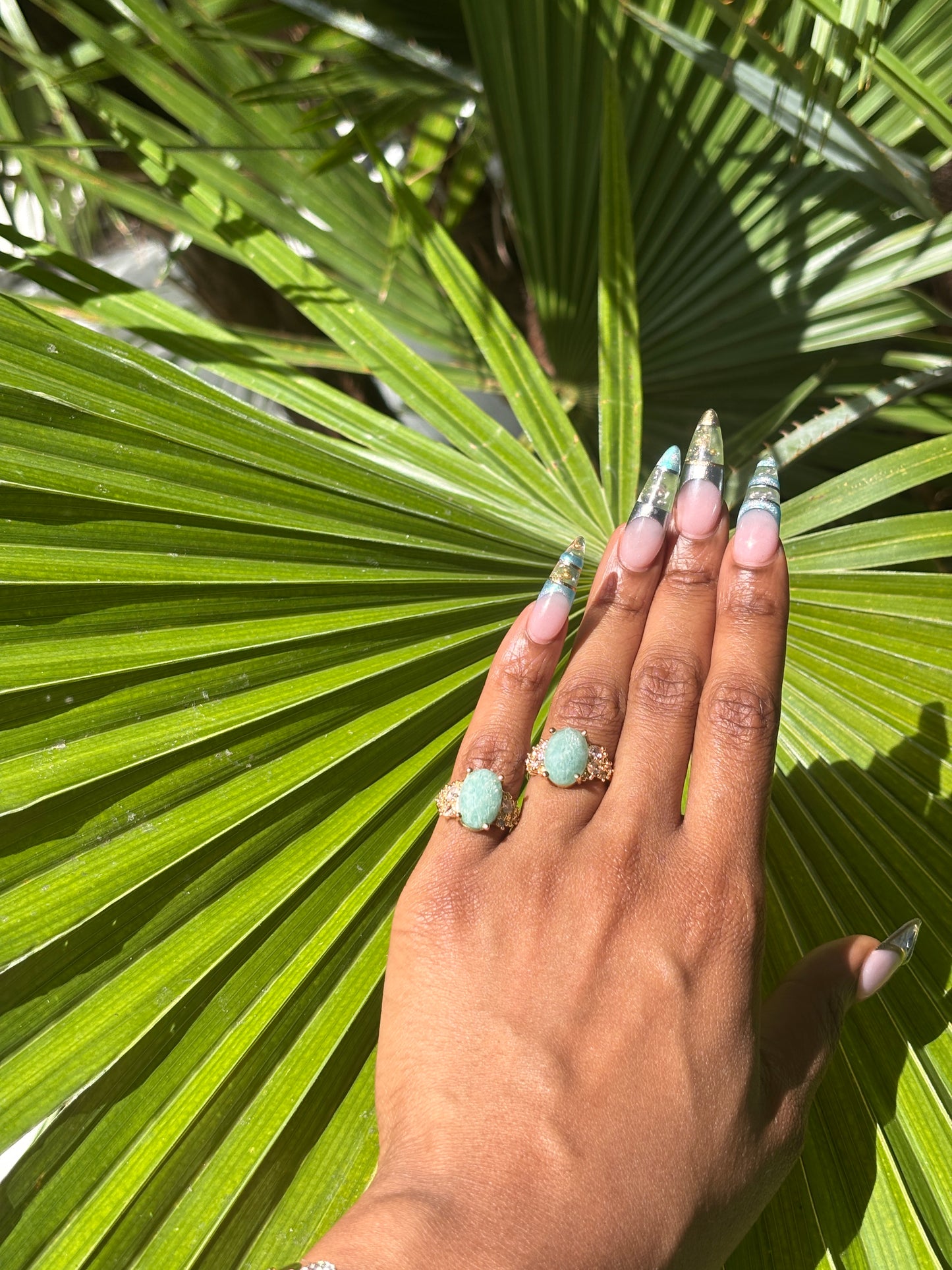 Blue Mirage Ring