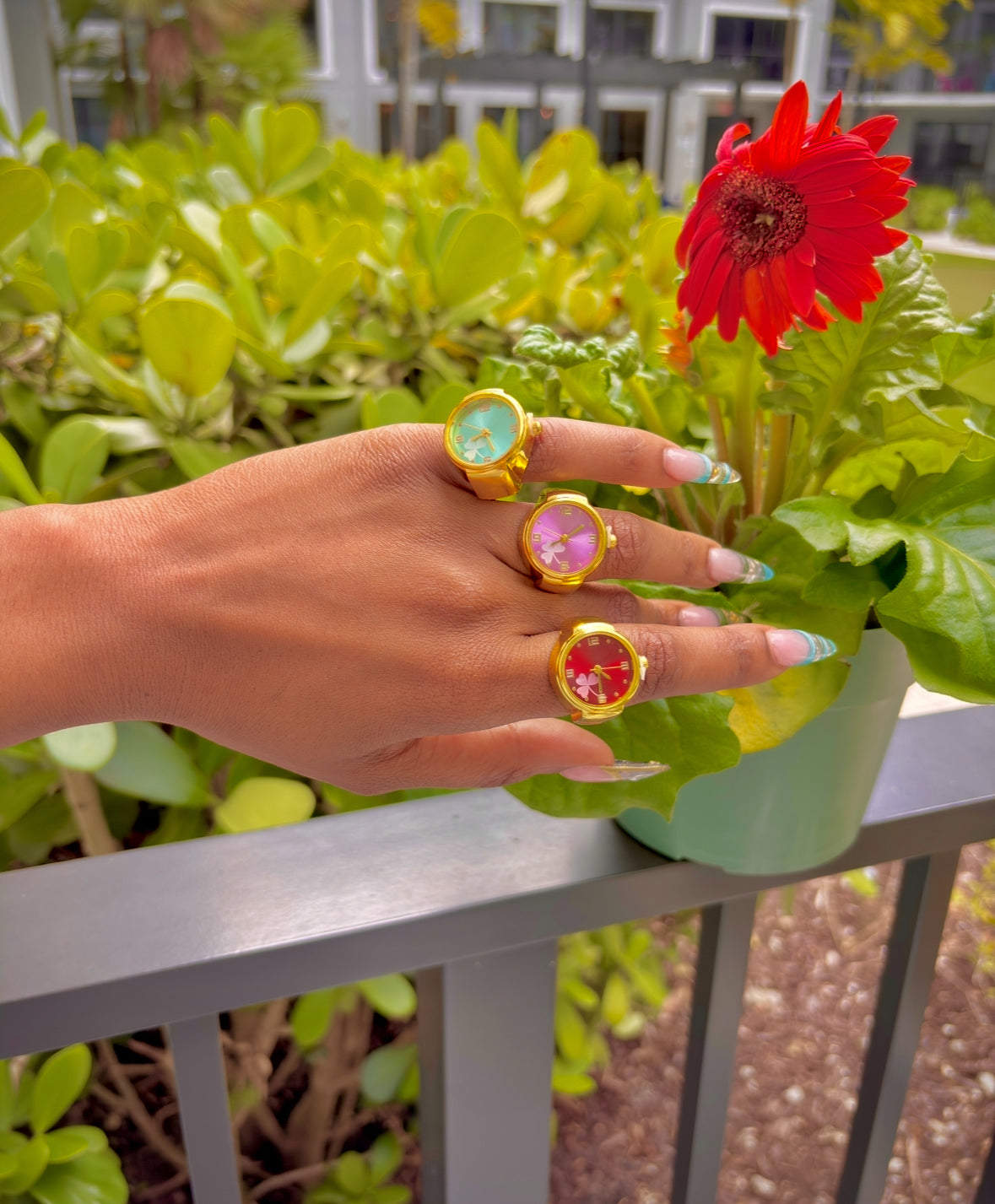 "Bee On Time" Watch Rings