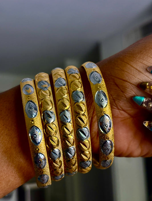Star Girl Bangles- Set of 5