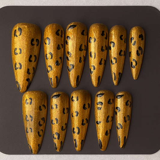 Golden Wildcat Glam 🐆✨